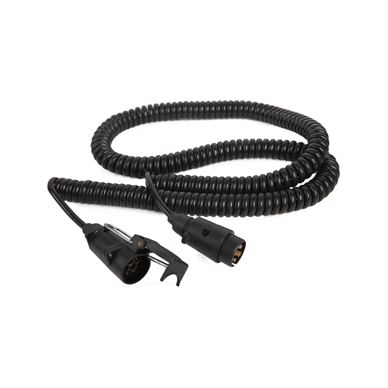 Gegelung Lingkaran PU Hitam 7Tiang JH018