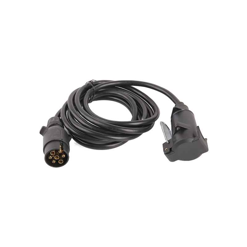 Gegelung Lingkaran PU Hitam 7Tiang JH018