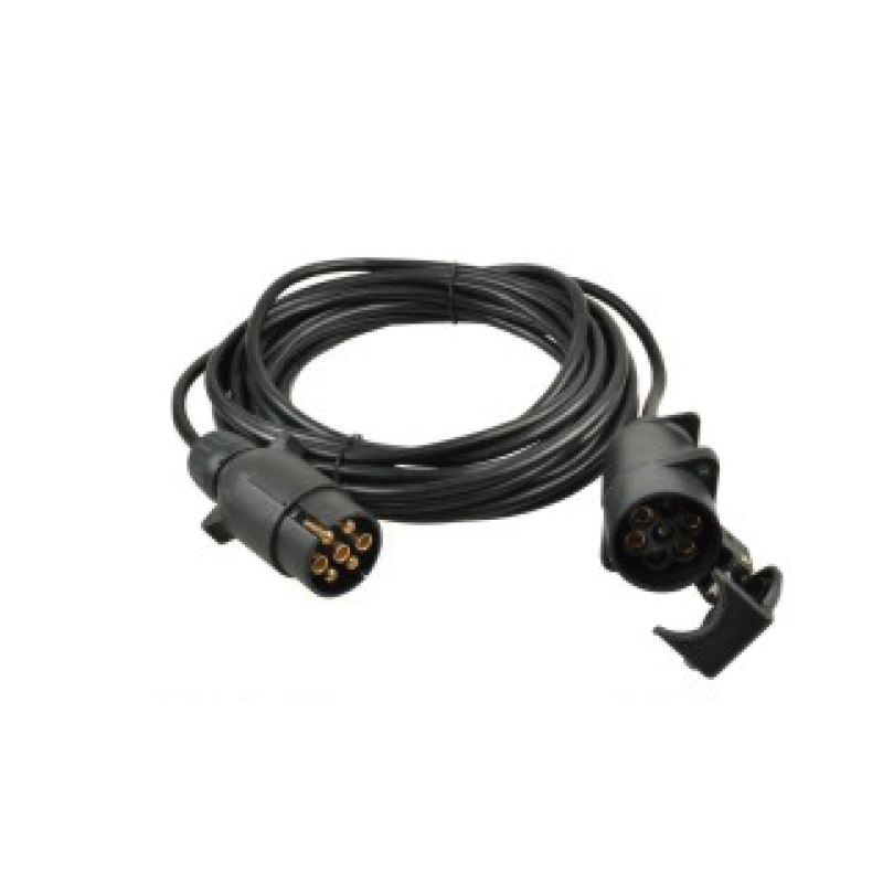 Gegelung Lurus PVC 7 Tiang, Palam, JH006-A dan JH014, Panjang kabel 1m,2m,3m.....JH022