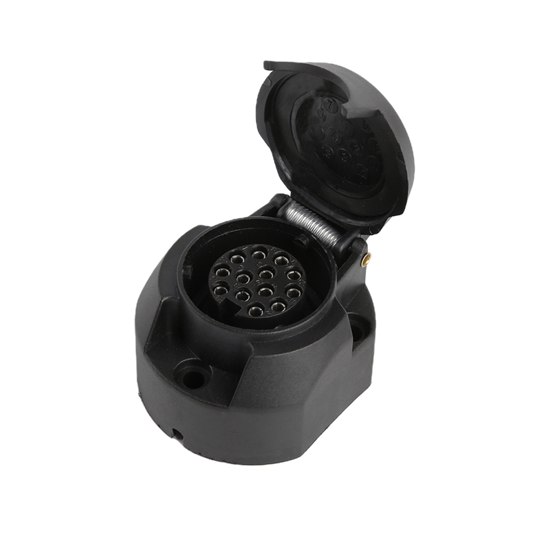 Soket segi empat sama 13-Pin dengan lampu kabus JH007-B